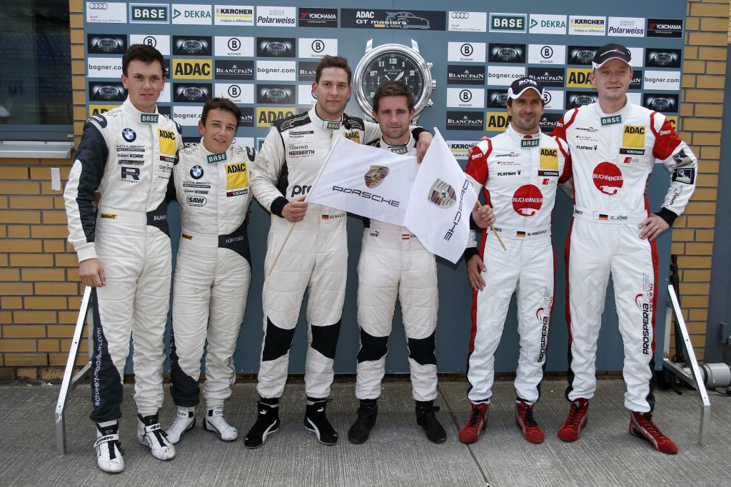 De tre vindende team
(Foto: ADAC Motorsport)